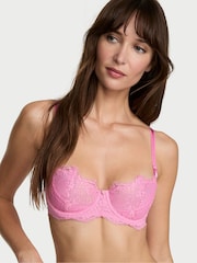 Victoria's Secret Pink Sugar Unlined Balcony Lace Bra - Image 2 of 3