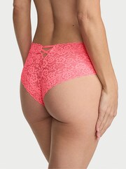 Victoria's Secret Pink Highlighter Cheeky Lace Strappy Back Knickers - Image 2 of 2