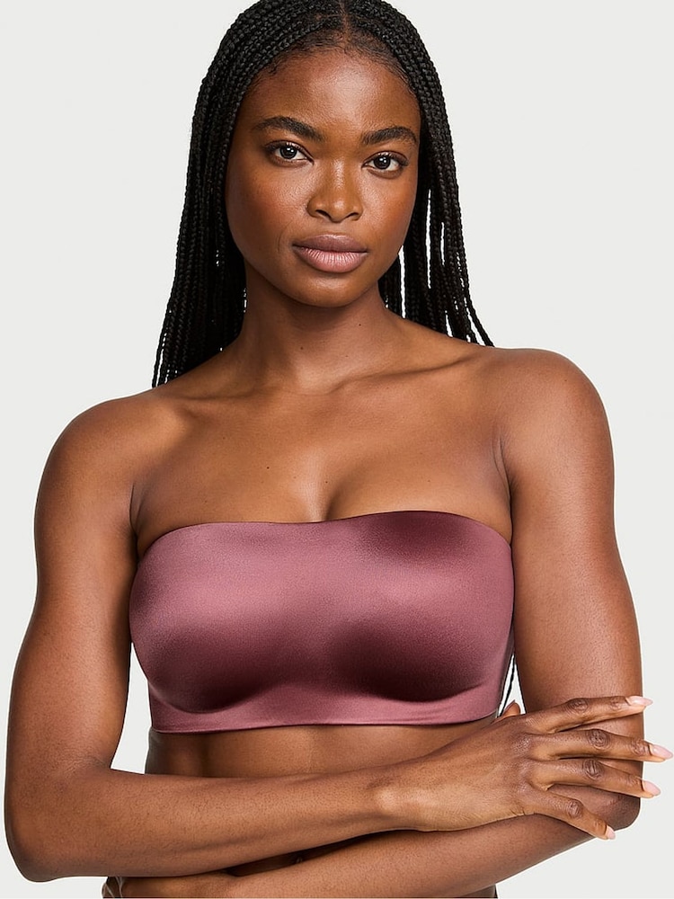Victoria's Secret Morning Rose Pink Non Wired Push Up Strapless Bra - Image 2 of 3