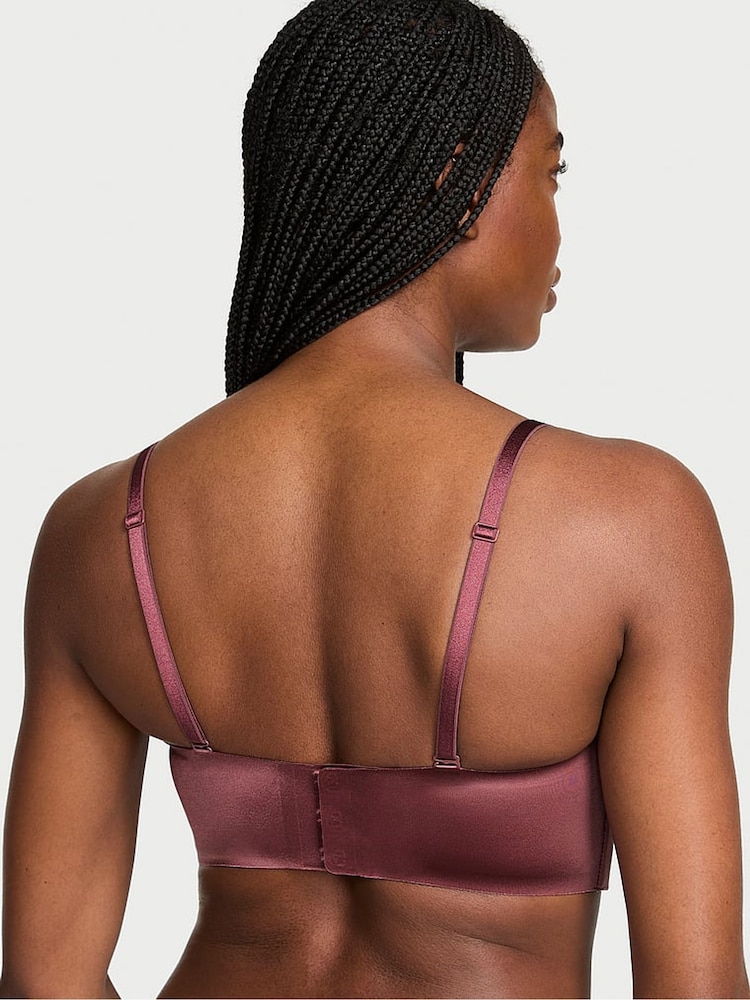 Victoria's Secret Morning Rose Pink Non Wired Push Up Strapless Bra - Image 3 of 3