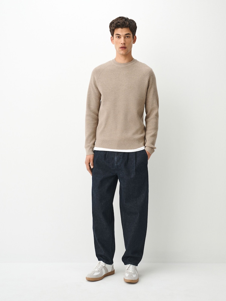 Ουδέτερο - Essential Textured Knitted Jumper - Εικόνα 2 του 9 Ουδέτερο - Essential Textured Knitted Jumper - Εικόνα 2 του 9