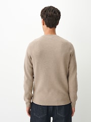 Ουδέτερο - Essential Textured Knitted Jumper - Εικόνα 4 του 9