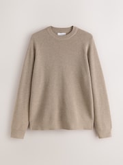 Ουδέτερο - Essential Textured Knitted Jumper - Εικόνα 7 του 9
