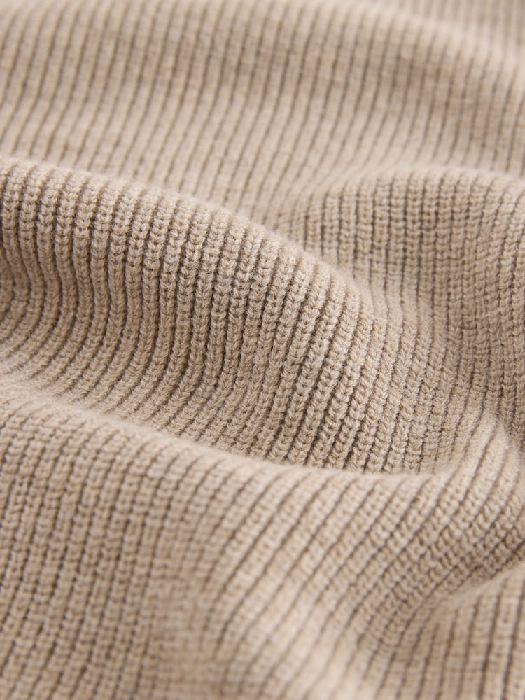 Ουδέτερο - Essential Textured Knitted Jumper - Εικόνα 9 του 9 Ουδέτερο - Essential Textured Knitted Jumper - Εικόνα 9 του 9