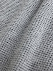 Grey Essential Regular Fit Textured Quarter Zip Jumper - Image 10 of 10