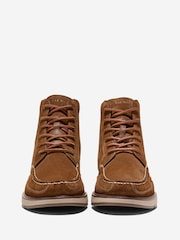 Cole Haan Muir Mocc Toe Leather Boots - Image 4 of 6