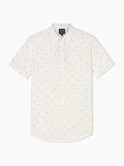 Armani Exchange Slim Fit Printed Short Sleeve Shirt - 圖片 1/1