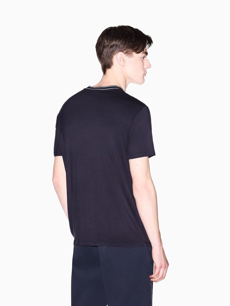 Armani Exchange Regular Fit Tipped T-Shirt - Bild 2 von 5