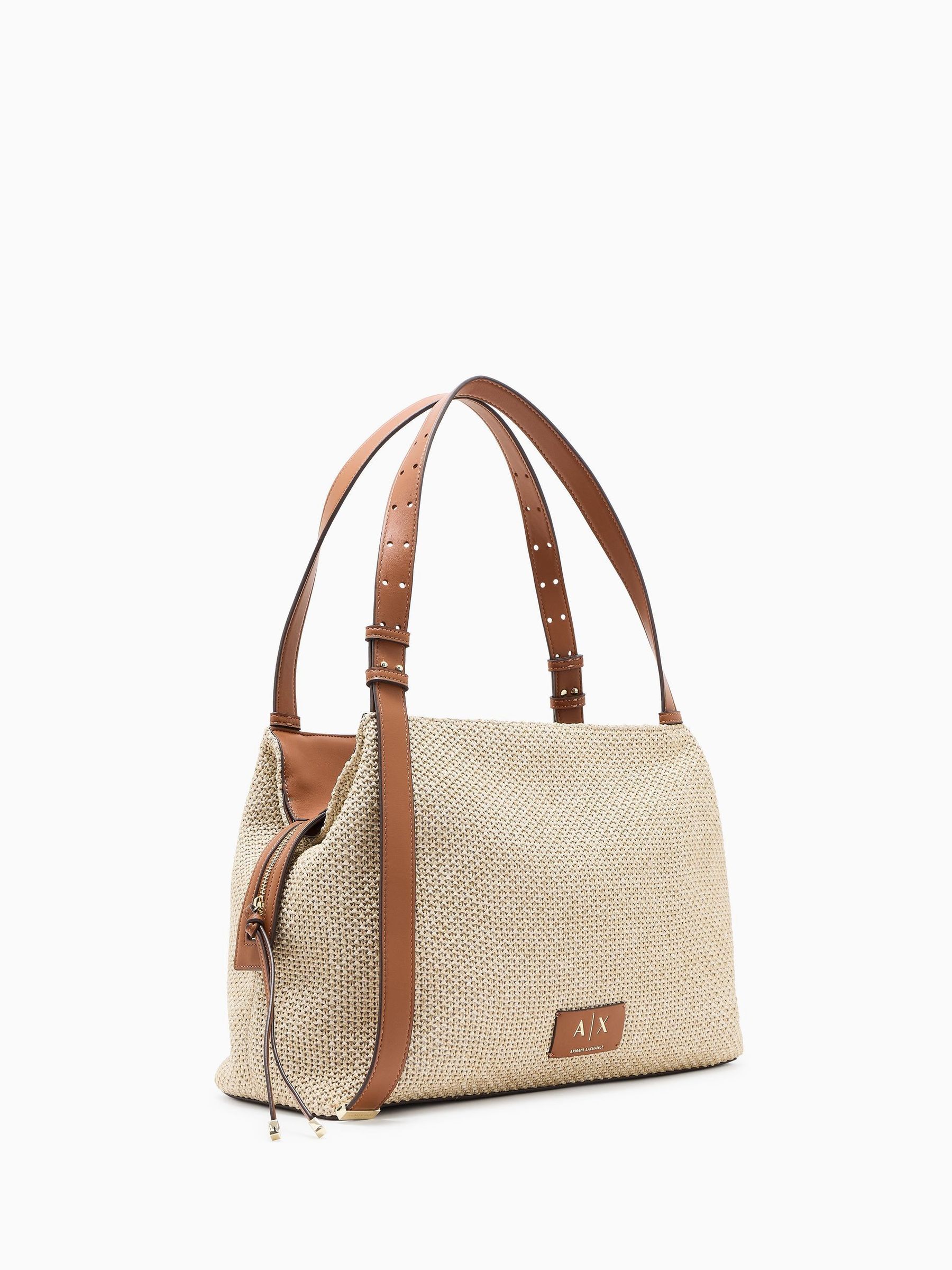 Buy Armani Exchange Natural Shopping Bag from Next USA
