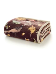 Deyongs Autumn Animals Printed Flannel Fleece with Sherpa Reverse - Image 2 of 2