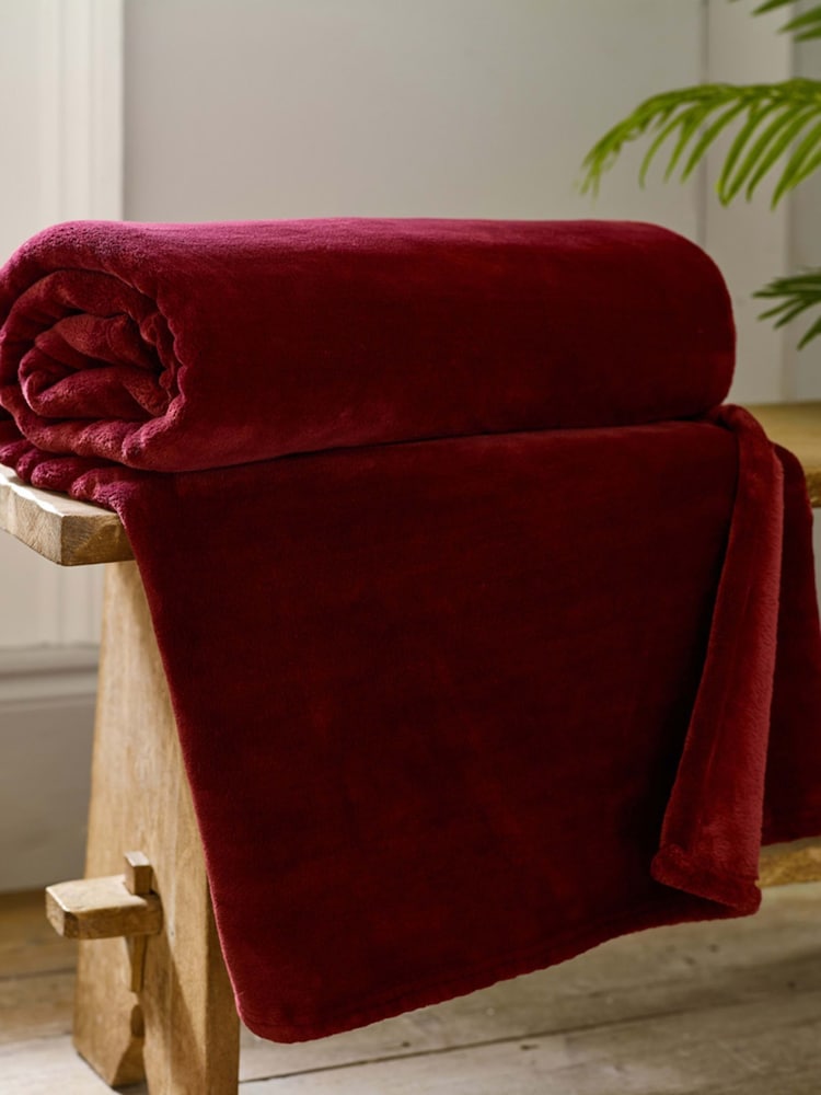 The Lyndon Company Cabernet Coco Touch Throw - Image 1 of 2 The Lyndon Company Cabernet Coco Touch Throw - Image 1 of 2