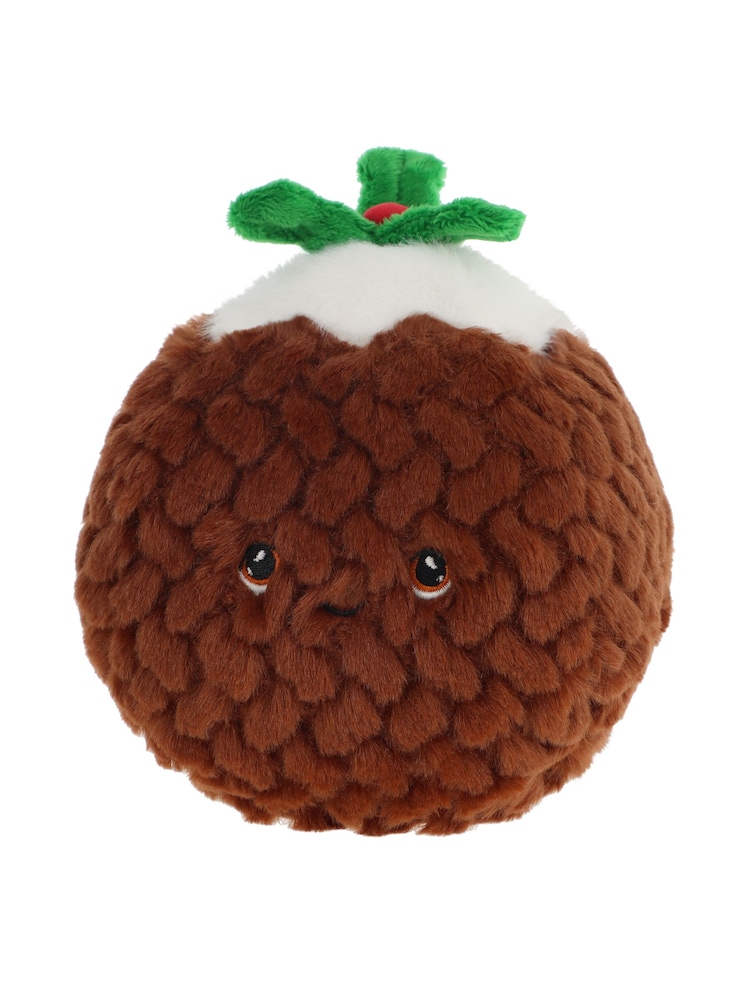 Keel Toys 12cm Christmas Pudding Soft Toy Plush Toy - Image 2 of 2