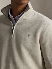 Polo Ralph Lauren Natural Sweater-Half Zip Jumper - Image 3 of 3