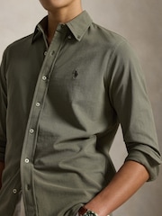 Polo Ralph Lauren Green Featherweight Mesh Shirt - Image 3 of 4