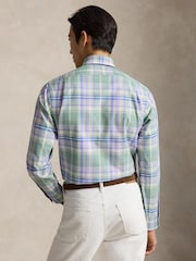 Polo Ralph Lauren Green Classic Oxford Check Shirt - Image 2 of 5