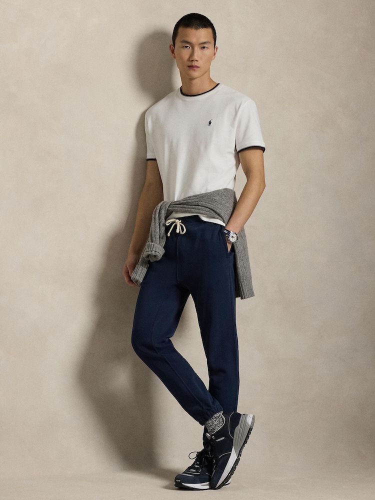 Polo Ralph Lauren White Short Sleeve Tipped T-Shirt - Image 2 of 5