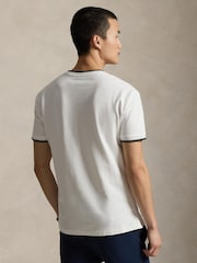 Polo Ralph Lauren White Short Sleeve Tipped T-Shirt - Image 3 of 5