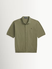 Polo Ralph Lauren Green Short Sleeve Mesh Shirt - Image 5 of 5