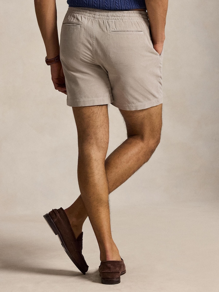 Polo Ralph Lauren Grey Soft Cord Textured Shorts - Image 2 of 4