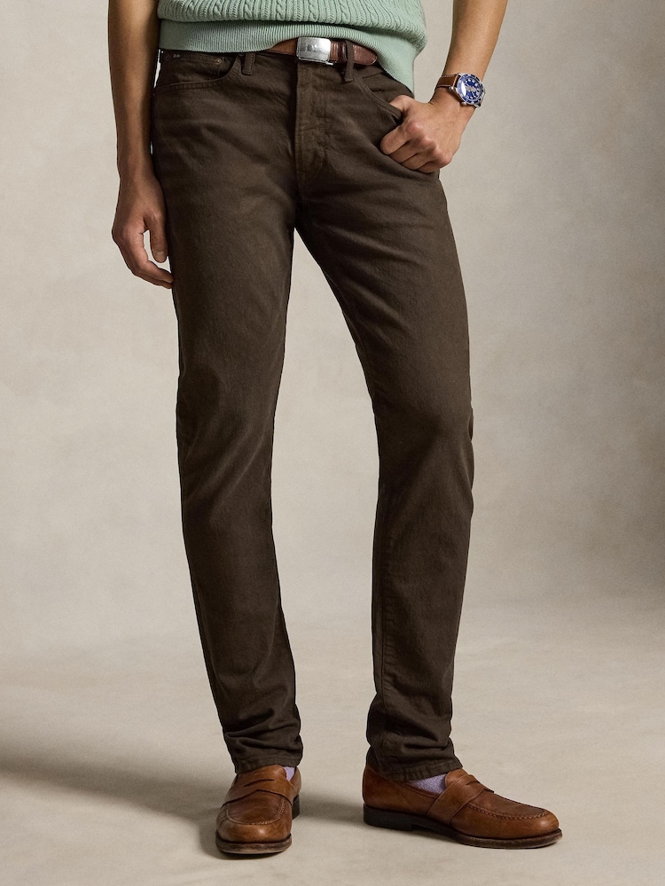 Polo Ralph Lauren Brown Sulivan Full Length Jeans - Image 1 of 4