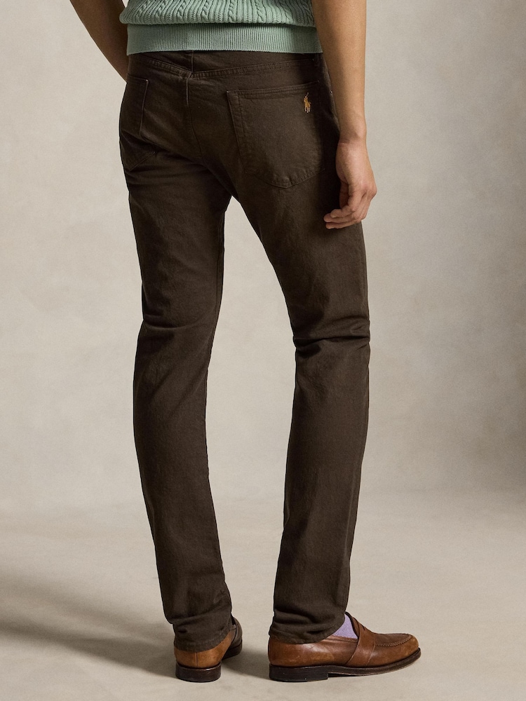 Polo Ralph Lauren Brown Sulivan Full Length Jeans - Image 2 of 4