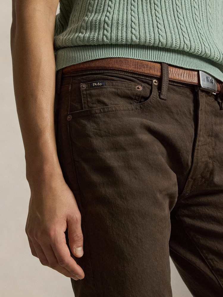 Polo Ralph Lauren Brown Sulivan Full Length Jeans - Image 4 of 4