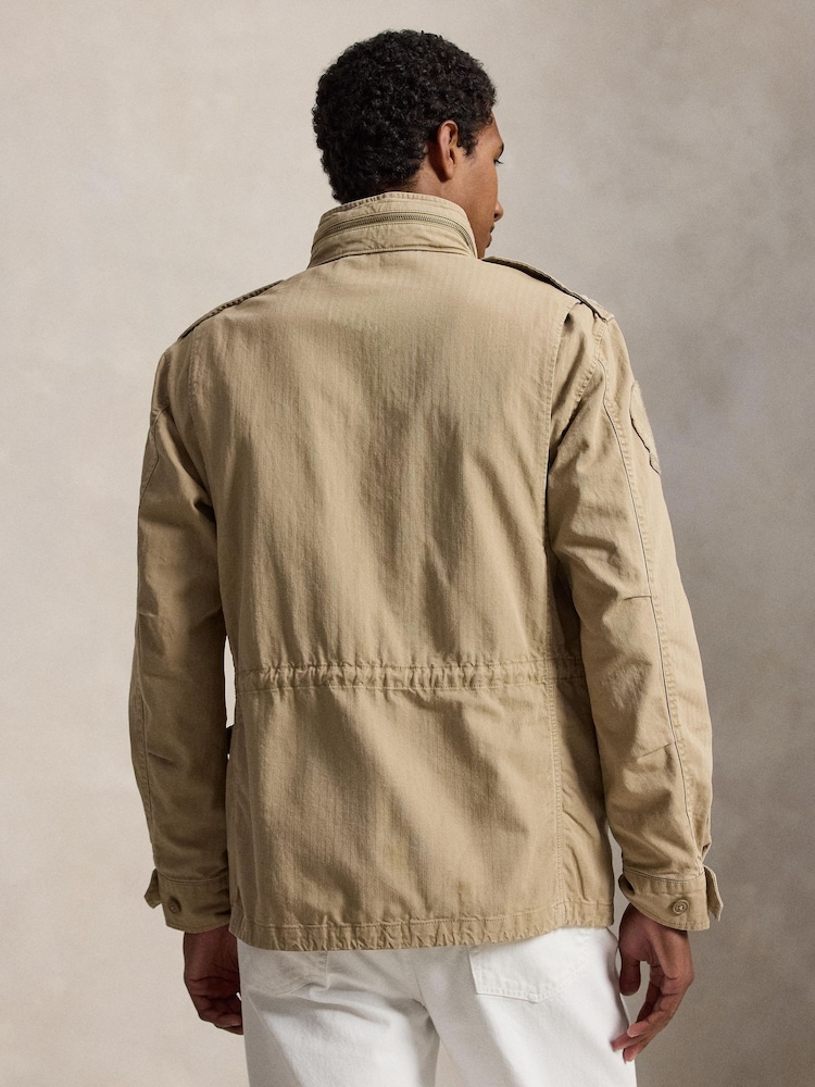 Polo Ralph Lauren Natural Lined Field Jacket - Image 2 of 6