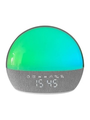 MenKind Grey RED5 Colour Changing T509 Five Soothing Sounds Alarm Clock - Image 4 of 6