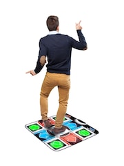 MenKind Multi Colour Winning Funky Dance Mat 120Cm for Energetic Kids' Grooves - Image 2 of 3