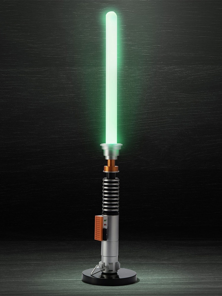 MenKind Silver and Green Star Wars Luke Skywalker Lightsaber Desk Light USB Powered - Image 2 of 5 MenKind Silver and Green Star Wars Luke Skywalker Lightsaber Desk Light USB Powered - Image 2 of 5