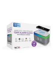 MenKind Grey RED5 T289 Alarm Clock With FM Radio And Wireless Charging Magic - Image 5 of 5