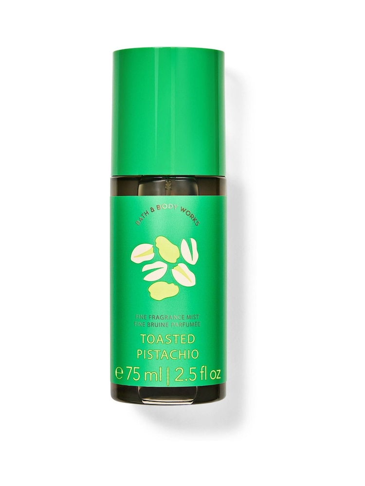 Bath & Body Works Toasted Pistachio Travel Size Fine Fragrance Mist 75ml - Image 1 of 1 Bath & Body Works Toasted Pistachio Travel Size Fine Fragrance Mist 75ml - Image 1 of 1