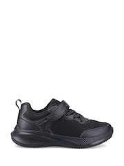 Hush Puppies Black Marty Senior Trainers - Image 1 of 5