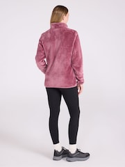 Roz - Mountain Warehouse Ivy Honeycomb Fleece - Imaginea 4 din 9