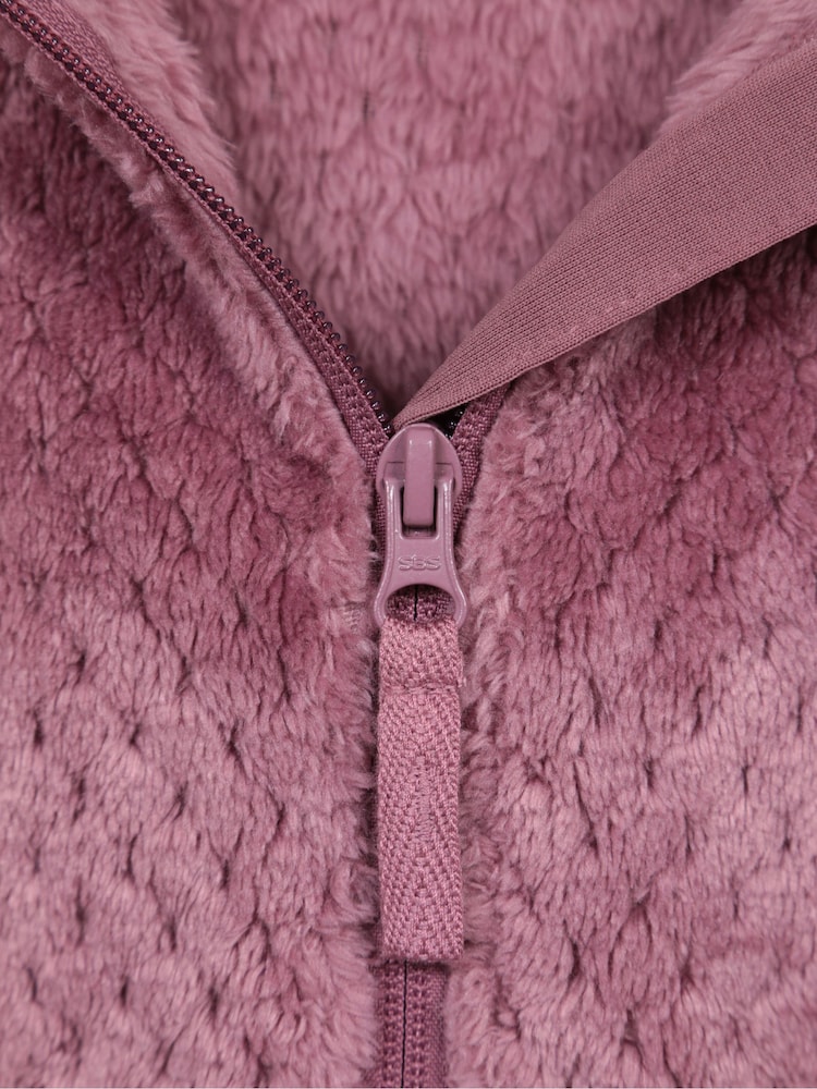 Roz - Mountain Warehouse Ivy Honeycomb Fleece - Imaginea 9 din 9