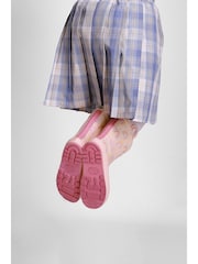 ToeZone Girls Pink Rainbow Waterproof Wellies - Image 7 of 7