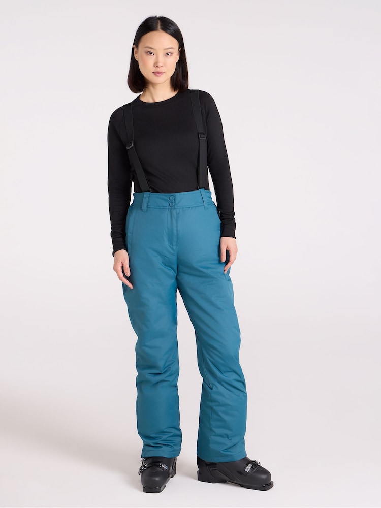 Mountain Warehouse Blue Teal Moon II Ski Trousers - Image 1 of 9 Mountain Warehouse Blue Teal Moon II Ski Trousers - Image 1 of 9