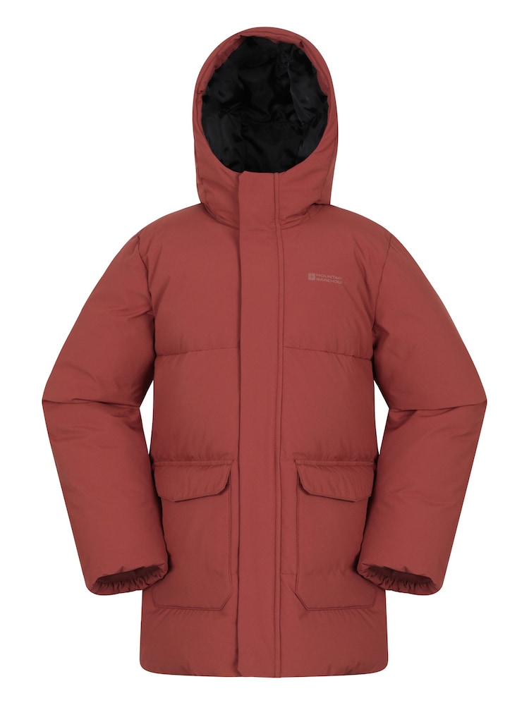 Mountain Warehouse Orange Blaize Water Resistant Down Jacket - Image 1 of 5 Mountain Warehouse Orange Blaize Water Resistant Down Jacket - Image 1 of 5