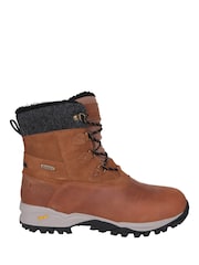 Mountain Warehouse Natural Tallin Extreme Vibram Waterproof Thermal Snow Boots - Image 1 of 8