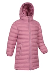 Mountain Warehouse Pink Florence Longline Padded Jacket - Image 4 of 5