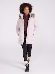 Mountain Warehouse Cream Nola Long Padded Jacket - Image 2 of 9