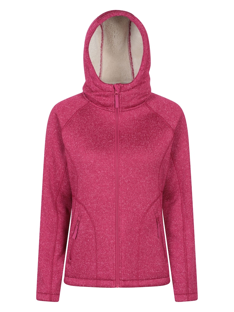 Mountain Warehouse Pink Nevis  Fur Lined Hoodie - Image 1 of 1