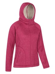 Mountain Warehouse Pink Nevis  Fur Lined Hoodie - Image 7 of 11