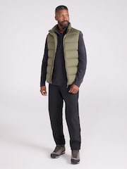 Πράσινο - Mountain Warehouse Stratus Extreme Down Αμάνικο μπουφάν - Εικόνα 2 από 10