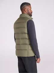 Πράσινο - Mountain Warehouse Stratus Extreme Down Αμάνικο μπουφάν - Εικόνα 4 από 10