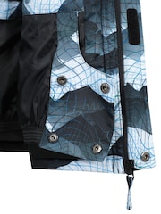 Mountain Warehouse Grey Shadow II Printed Ski Jacket - Image 11 of 11