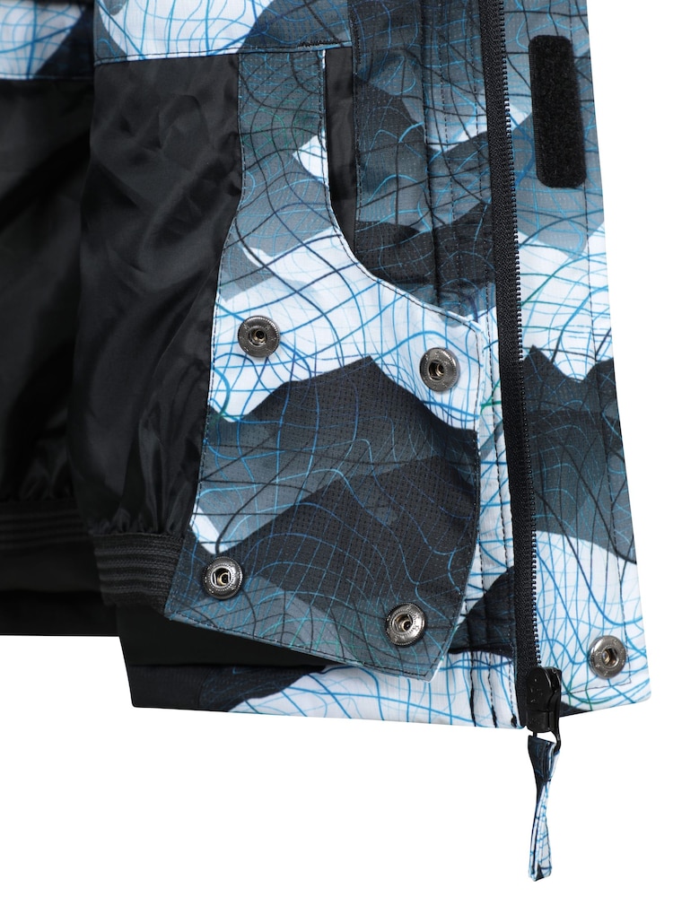 Mountain Warehouse Grey Shadow II Printed Ski Jacket - Image 11 of 11