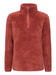 أحمر - سترة فليس بنصف سحاب من Mountain Warehouse - صورة 1 من 10