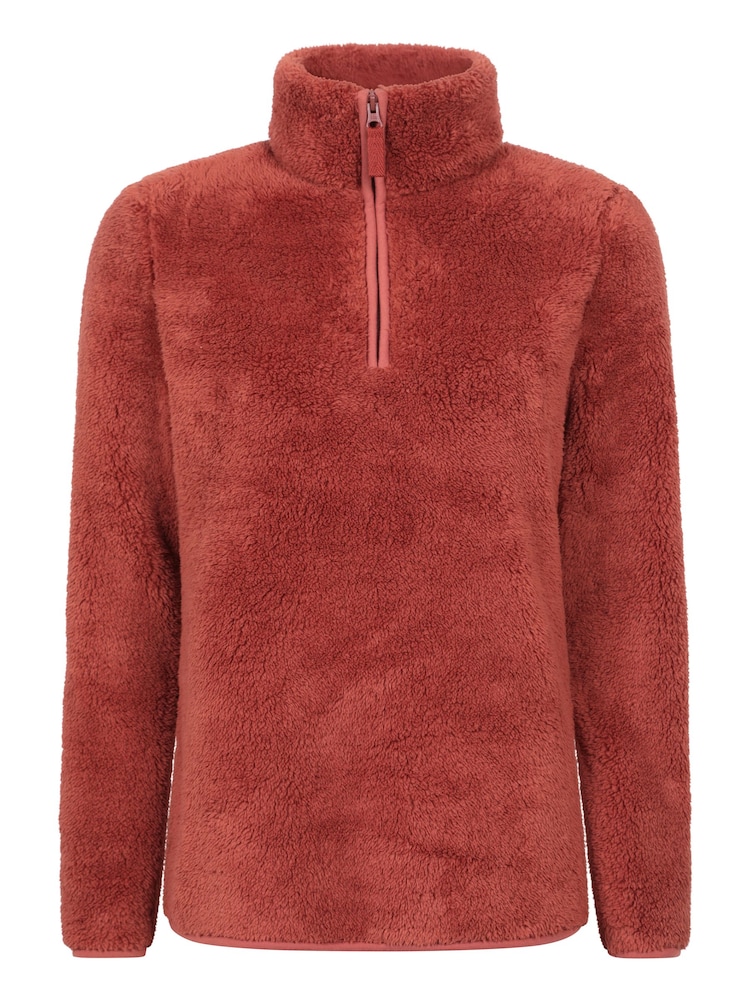 أحمر - سترة فليس بنصف سحاب من Mountain Warehouse - صورة 1 من 10