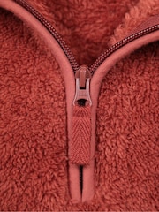 أحمر - سترة فليس بنصف سحاب من Mountain Warehouse - صورة 10 من 10